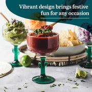 Libbey Cactus Stemed 4 / 4 Count (Pack of 1) / Cactus Margarita Glasses