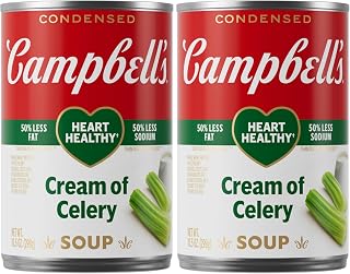 Campbell's Condensed Healthy Request Cream of Celery Soup, 10.5 Ounce Can (Pack of 2)