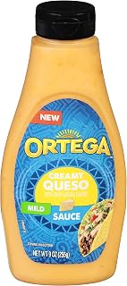 Ortega Creamy Taco Sauce, Queso, 9 Ounce