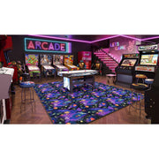 Fluorescent Space Explorer 4' x 6' Area Rug by Joy Carpets – 4' x 6' (Rectangular), Nylon, Fluorescent, Model 43N