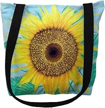 Betsy Drake TY1003M 16 x 16 in. Dicks Sunflower Tote Bag - Medium