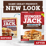 Complete Chocolate Chip Pancake & Waffle Mix 28 oz by Hungry Jack – 28 Ounce (Pack of 1), Model 231-03-0008