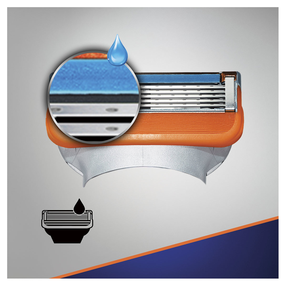 Fusion Manual Razor Blades - 8 pack by Gillette – Model 84856757