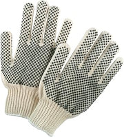 MCR Safety 9668XL Cotton/Polyester 7 Gauge String Knitted Multi-Purpose Men?s Gloves, Natural, X-Large, 1-Pair