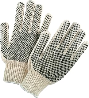 MCR Safety 9668XL Cotton/Polyester 7 Gauge String Knitted Multi-Purpose Men?s Gloves, Natural, X-Large, 1-Pair