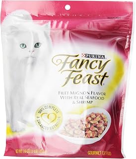 Purina Fancy Feast Filet Mignon With Real Seafood & Shrimp Cat Food - (6) 1 Lb. Bag