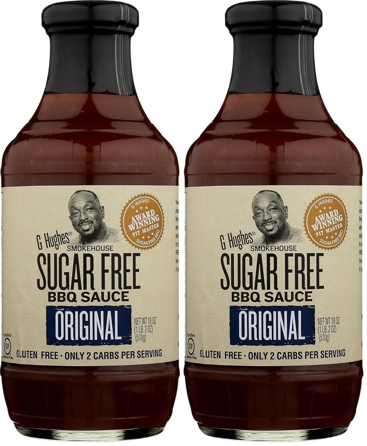 G Hughes Original / 18 Fl Oz (Pack of 2), 18 Ounce (Pack of 2) / 2 Barbecue