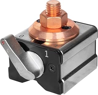 Strong Hand Tools PowerBase Grounding Magnet, 500A @ 60% Duty Cycle, 110 LBS Magnetic Force, On/Off Switch, Machined V Surface, Copper Connector Stud, GM205