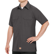 Red Kap XX-Large Tall / Charcoal / Solid Rip Stop Shirt Tops