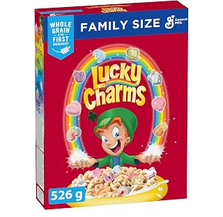 Lucky Charms Cereal Family Size, 526g