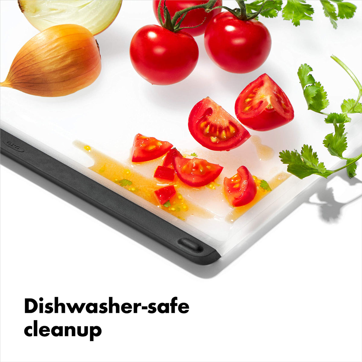 OXO Good Grips Carving Board, Plastic Double Sided, White