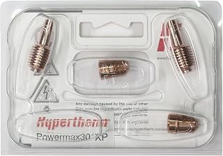 Hypertherm 428244 Dual Pack, Electrode and Nozzle, Duramax LT, 15-30 A, FineCut