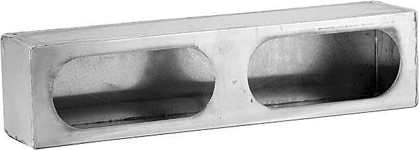 Buyers Products LB3163ALSM Light Box, Smooth Aluminum, Dual Oval Shape, 4 x 18 x 5 in, Bolt or Weld, Truck & Trailer Lighting