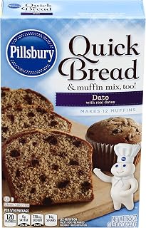 Pillsbury Date Quick Bread And Muffin Mix, 16.6-Ounce