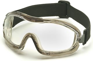 Pyramex Safety Products Low Profile Chemical Splash Goggles, Gray Anti-Fog Lens