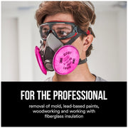 particulate filters P100 #2091/ by 3M – One Size, Activated Carbon, Pink, Model FBA_51131070009