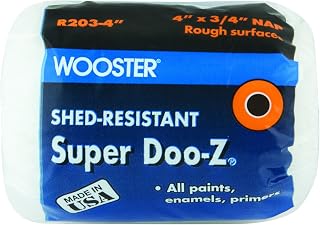 Wooster Brush R203-4 Super Doo-Z Roller Cover 3/4-Inch Nap, 4-Inch, 4 Inch