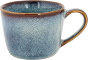Cosy & Trendy 12 Stoneware Jade Indigo Mugs 25cl