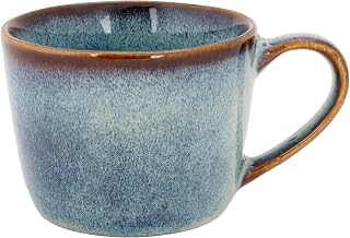 Cosy & Trendy 12 Stoneware Jade Indigo Mugs 25cl