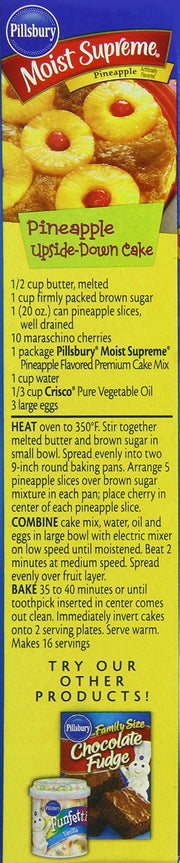 Cake Mix by Pillsbury – 15.25 Ounce (Pack of 1), Model 5150060541