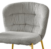 Best Quality Furniture Gray / Gold / Contemporary / 1 Chairs