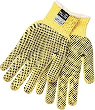 Cut Gloves, L, Yellow/Black, PK12