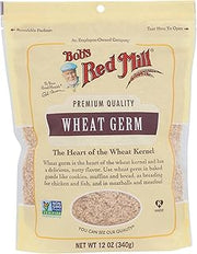 Bob's Red Mill Wheat Germ, 12oz (Pack of 1) - Non GMO, Vegan, Kosher