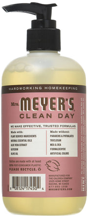 Hand Soap Liq Rosemary 12.5 Fz by Mrs. MEYER'S – 1 Count (Pack of 1), Plastic, No Color, Pack of 24, Model 808124174504
