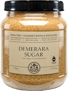 India Tree Demerara Sugar, 3 lb 3 Pound