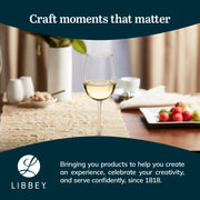 Libbey Tall White 6 / 6 count / Vina Wine Glasses