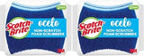 Scotch-Brite ocelo Non-Scratch Foam Scrubber, 16 Count (Pack of 2)