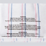 Candystripe Baby Receiving Blanket by Medline – Crib (Pack of 2), Latex Free, Azul, Pack of 6, Model MDTPBC36STRP