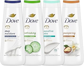 Dove Body Wash Variety Collection 20oz 4ct, Sulfate Free