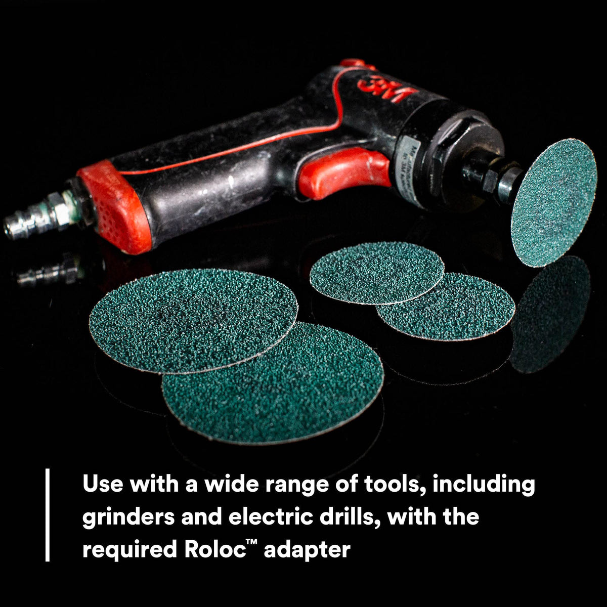 Green Corps Roloc Disc by 3M – 2 in, Factory, Pack of 25, Model 36526