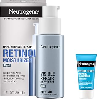 Neutrogena Rapid Wrinkle Repair Night Cream + Trial Cleanser