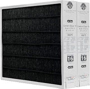 Lennox X6675 20x25x5 Healthy Climate Carbon-Clean MERV 16 Filter Bundle with Same Day Supply Filter Change Reminder Magnet (2-Pack)
