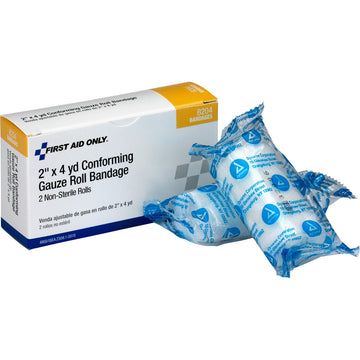 Non-sterile Conforming Gauze by First Aid Only – See on Packaging, White, Model B204