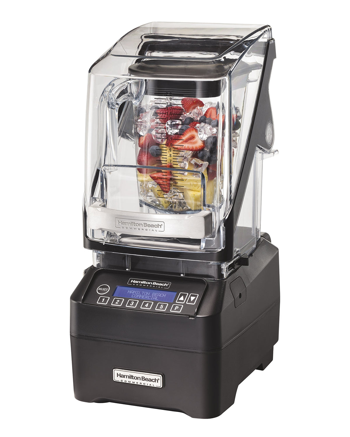 Hamilton Beach Commercial 64 Ounce / 2 Liter / HBH755 / black Countertop Blenders