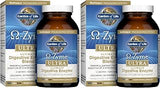 Garden of Life 21 Powerful Digestive Enzymes- Papain, Bromelain,Lipase,Ginger,Turmeric for-Complete Digestion of Protein,Carbs & Fats-Omega-Zyme Ultra, Gluten-Free,Vegetarian,180 Capsules,(Pack of 2)