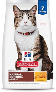 Hill's Science Diet Adult 1-6 Hairball Control Dry Cat Food