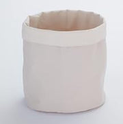 American Metalcraft TV9 Canvas Bags, Cream/Gray, 9" DIA. X 10-3/8" H