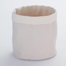 American Metalcraft TV9 Canvas Bags, Cream/Gray, 9" DIA. X 10-3/8" H