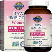 Garden of Life Raw Probiotics Women, 85 Billion CFU, 90 Vegetarian Capsules