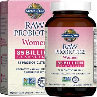 Garden of Life Raw Probiotics Women, 85 Billion CFU, 90 Vegetarian Capsules