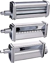 Kitchenaid KPRA Pasta Roller and cutter for Spaghetti and Fettuccine (Renewed)
