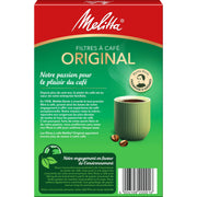 Original 40 Filters 1 x by Melitta – 40 Filtres, Paper, White, Model 4006508200016