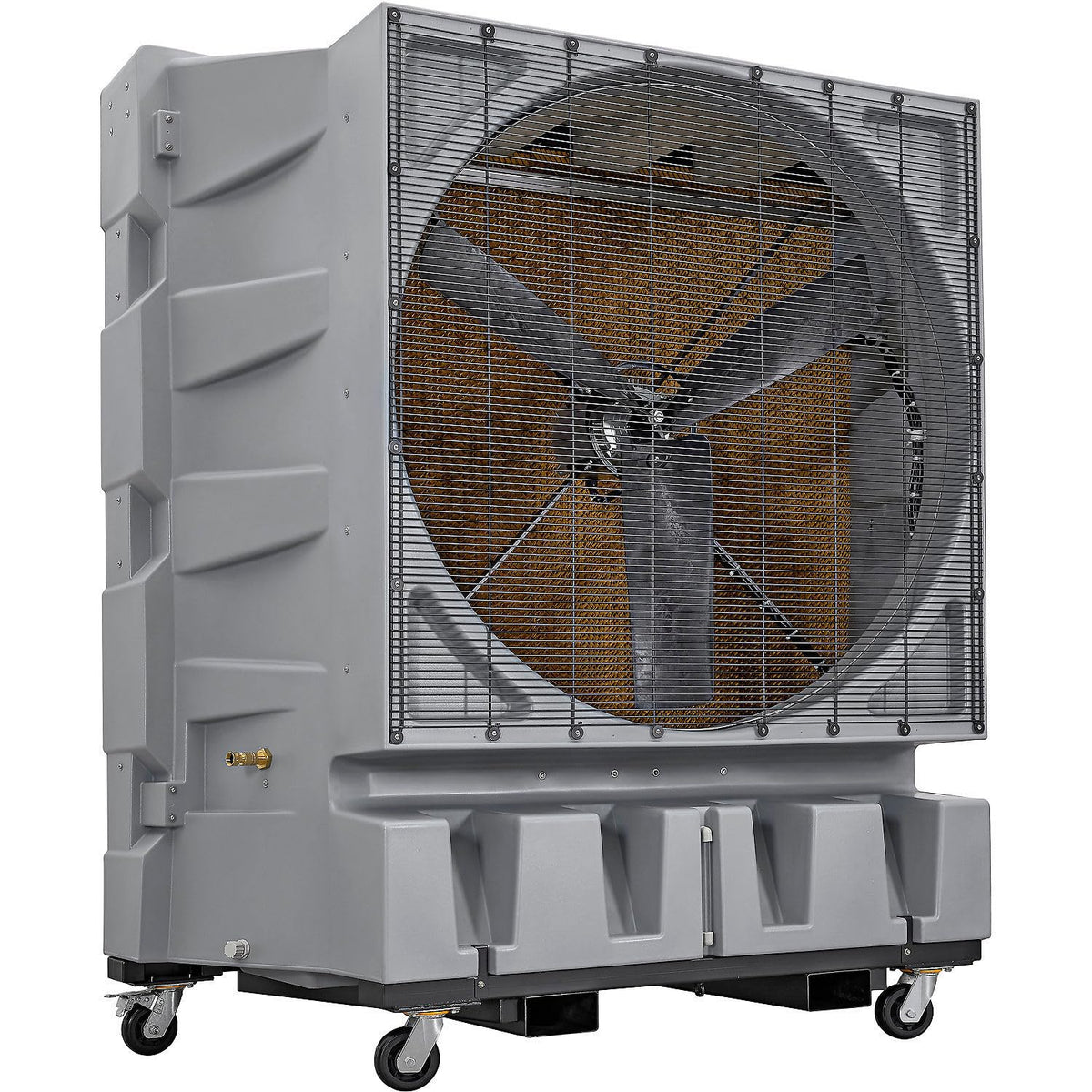 48" Diameter Portable Evaporative Cooler by Global Industrial – Plastic, Gray, Model KT-48