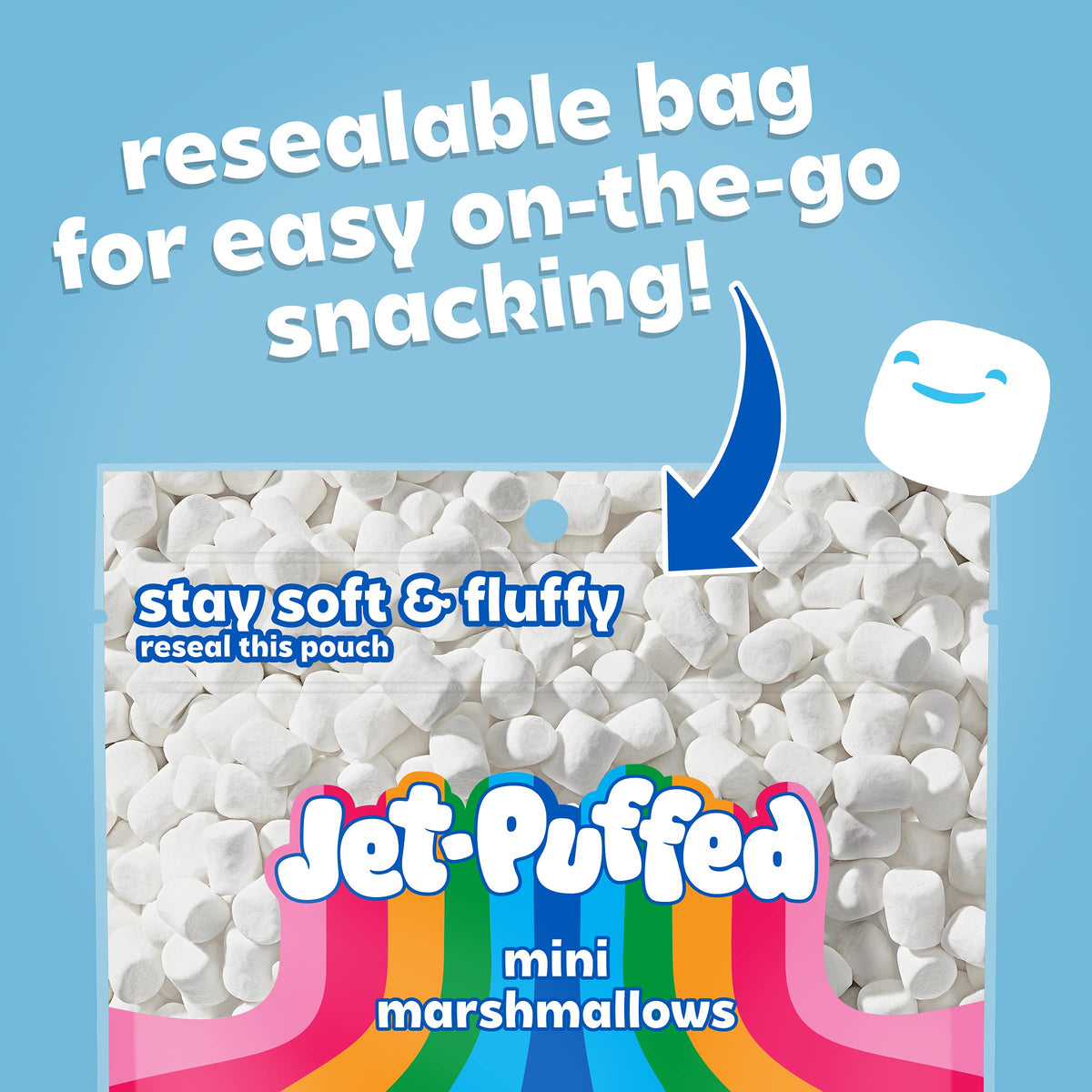 Baking & MM Mini Marshmallows by Jet-Puffed – 7 Ounce (Pack of 4), Pack of 4, Model 6.00699E+11
