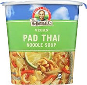 Dr. McDougall's Right Foods Pad Thai Noodle Big Cup Soup, 2 Ounce - 6 per case.
