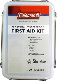 Coleman Sportsman Waterproof First Aid Kit - 100 Pieces White